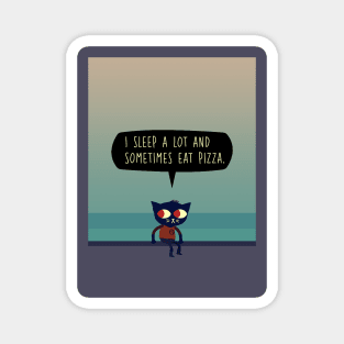 Night In The Woods Mae Magnet