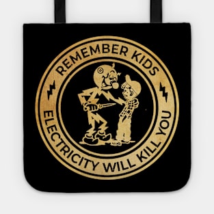 Vintage Remember Black Tote