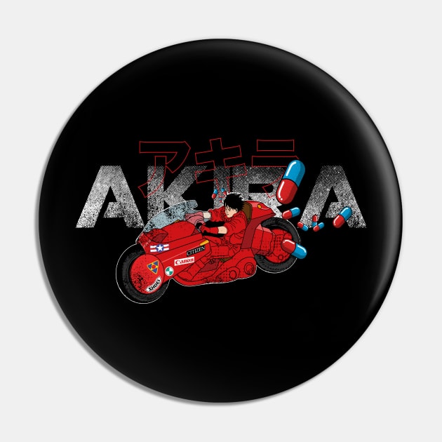 Akira bike & pills Pin by redwane