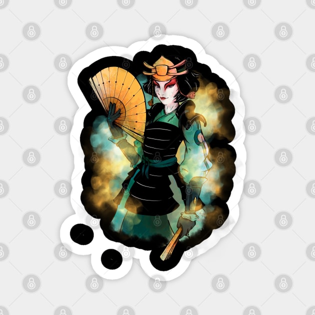 Avatar kyoshi Magnet by donatkotak