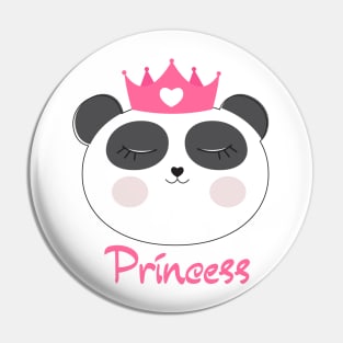 Princess Panda Pin