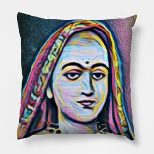 Adi Shankara Portrait | Adi Shankara Artwork 10 Pillow