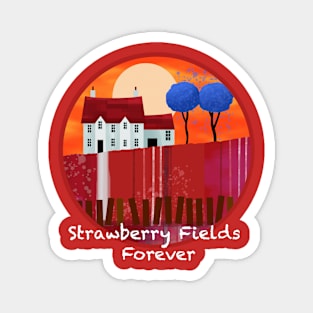 Strawberry Fields Forever Magnet