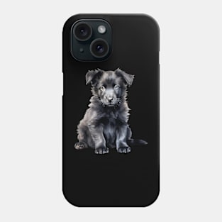 Puppy Belgian Sheepdog Phone Case