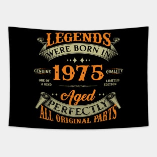 49th Birthday Legends Were Born In 1975 Tapestry