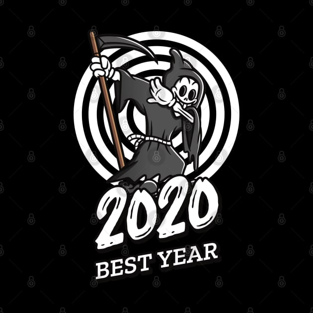 2020 best year - dabbing grim reaper by ZenCloak