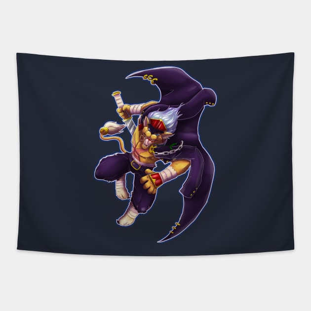 bancholeomon fanart Tapestry by DigiTeeshrit