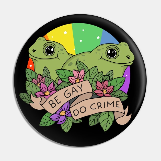 Be Gay Do Crime Pin by valentinahramov