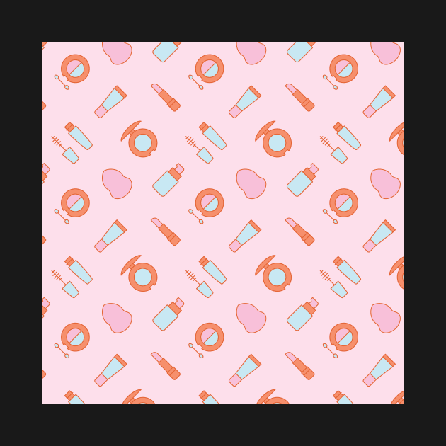 Cosmetics Pattern by abstractocreate