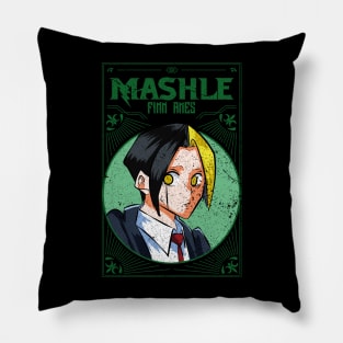 MASHLE: MAGIC AND MUSCLES (FINN ANES) GRUNGE STYLE Pillow