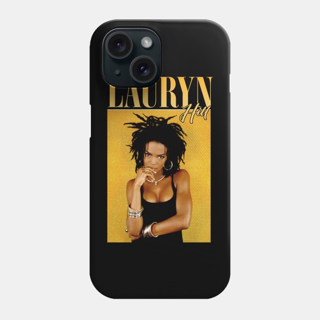 Lauryn Hill Fugees The Famous Vintage Retro Rock Rap Hiphop Phone Case by beckhamwarren