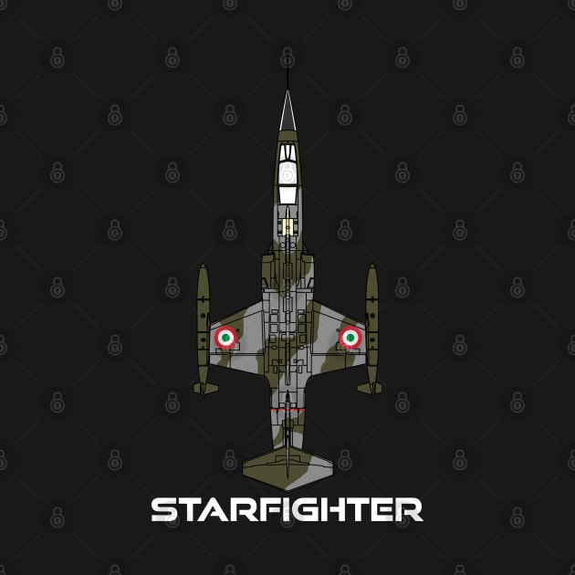 F-104 Starfighter (Italy) by BearCaveDesigns