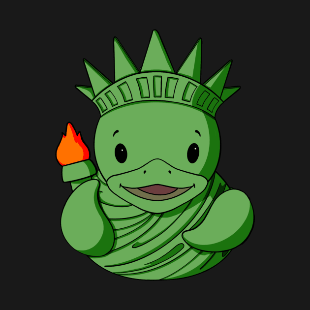 Statue of Liberty Rubber Duck by Alisha Ober Designs