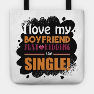 funny Single Shirt Tote