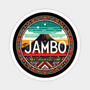 JAMBO KILIMANJARO Magnet