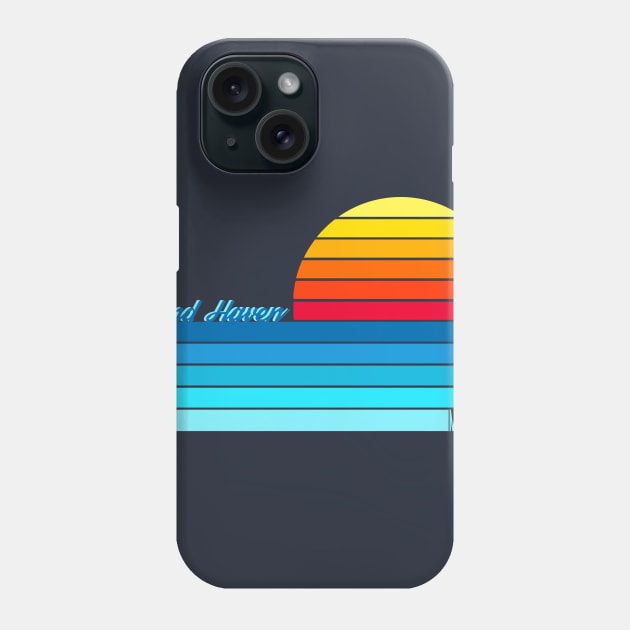 Grand Haven Sunset Phone Case by Megan Noble