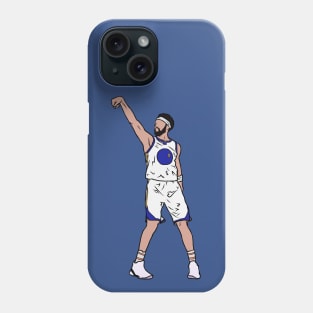 Klay Thompson Holds The Release Phone Case