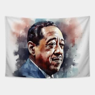 Duke Ellington Portrait for Black History Month Tapestry