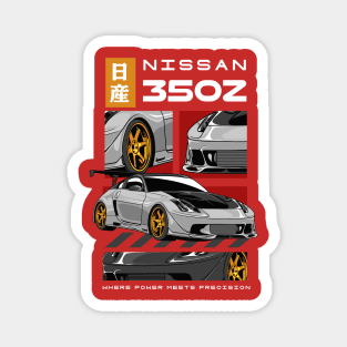 Retro Nissan Magnet