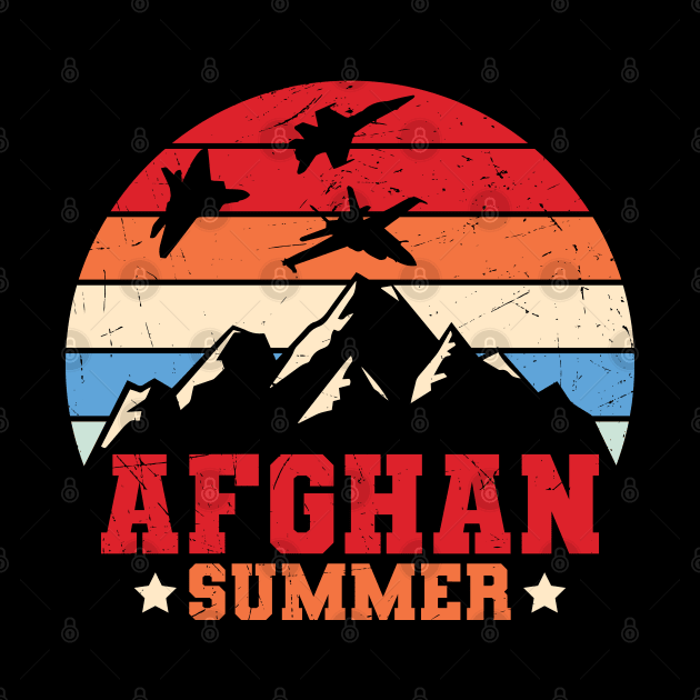 Afghan Summer - Air Force Soldier Veteran by busines_night