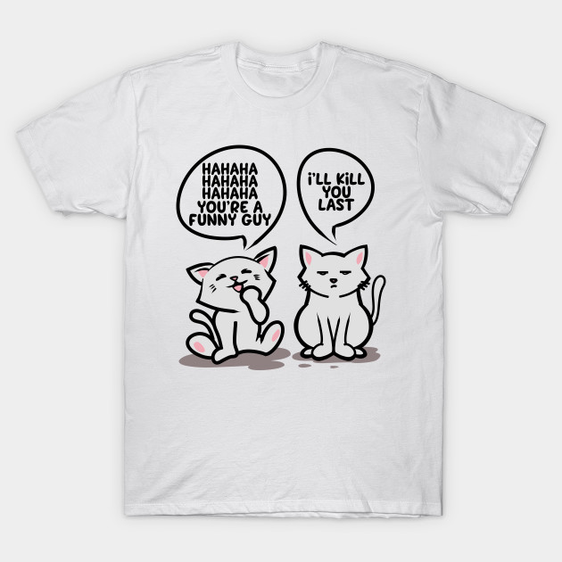 funny cat t shirt