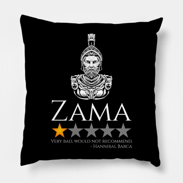 Hannibal Barca - Battle Of Zama - Second Punic War Meme Pillow by Styr Designs