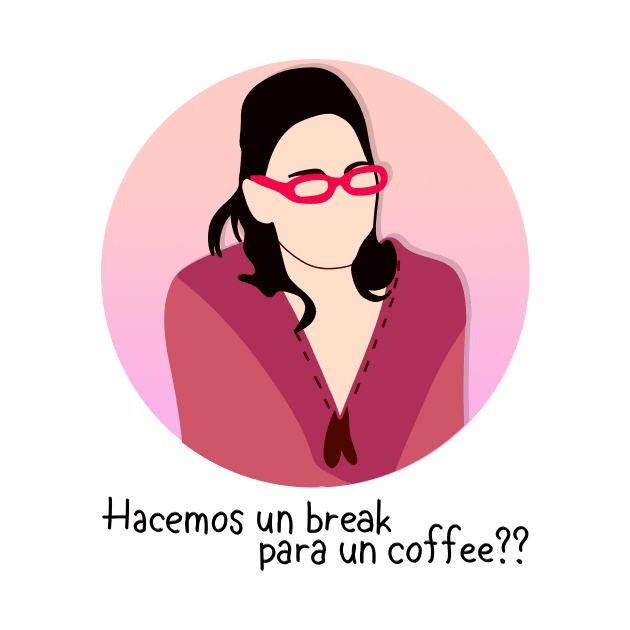 Break para coffee by StickerMainia