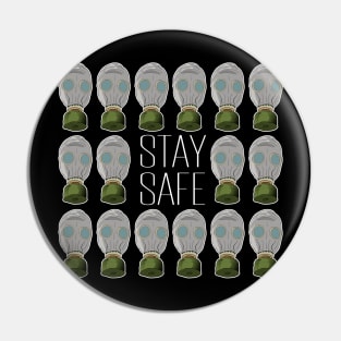 Stay safe Pin