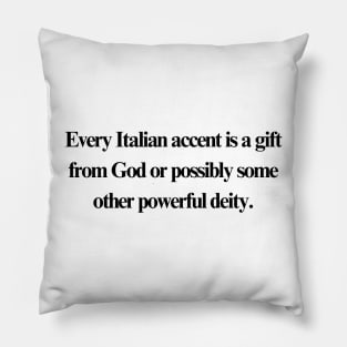 Italian Accent Pillow