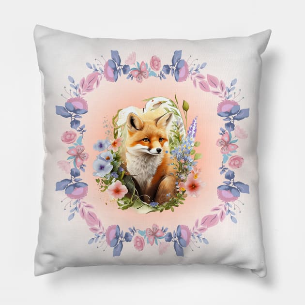 Nice cute foxy Pillow by arkitekta