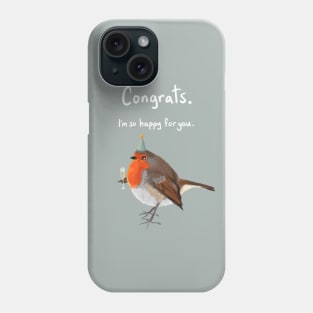 Apathetic Robin Phone Case