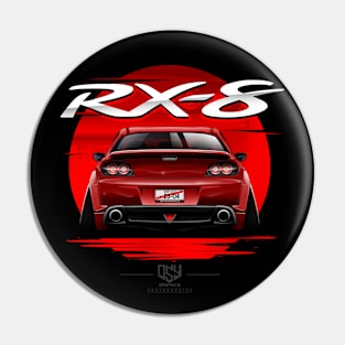 RX8 Rotary Slammed Wide Body (Red) Pin