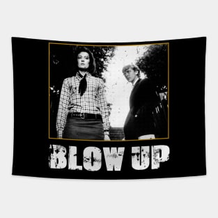 BlowUp's Artistic Whimsy Tee Inspired by the Photographic Puzzles and Fashionable Flourish of the Film Tapestry