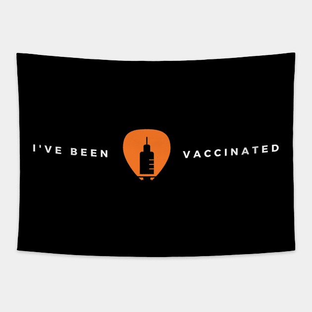 I Have Been Vaccinated Tapestry by emhaz