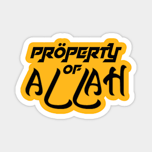 Property of Allah Magnet