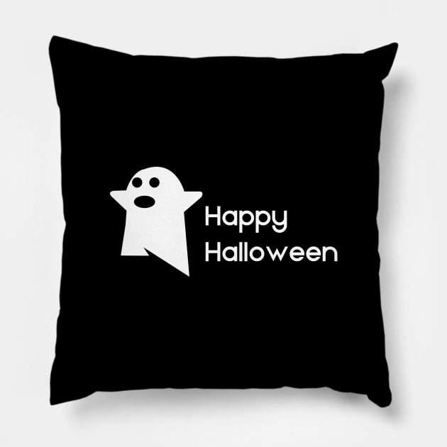 Happy Halloween Ghost of Disapproval - Gift For Halloween Horror Nights Pillow by xoclothes