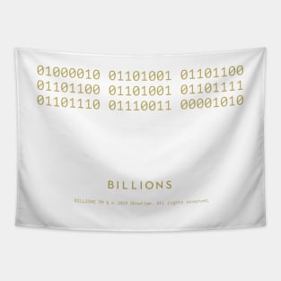 Billions- Binary code Tapestry