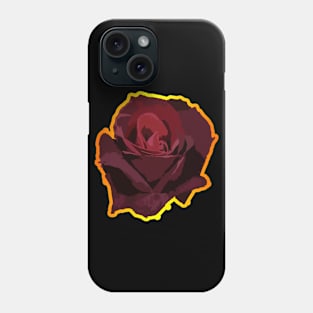 Rose heart (multicolor) Phone Case