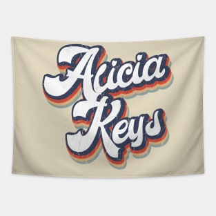 KakeanKerjoOffisial VintageColor Alicia Keys Tapestry