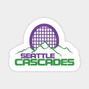 Seattle Cascades Defunct 70s Tennis Team Magnet