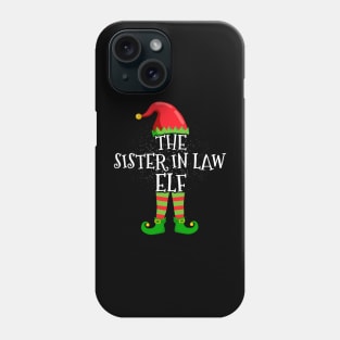 Sister In Law Elf Family Matching Christmas Group Funny Gift Phone Case