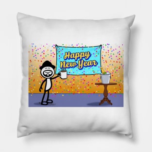 Happy New Year Pillow