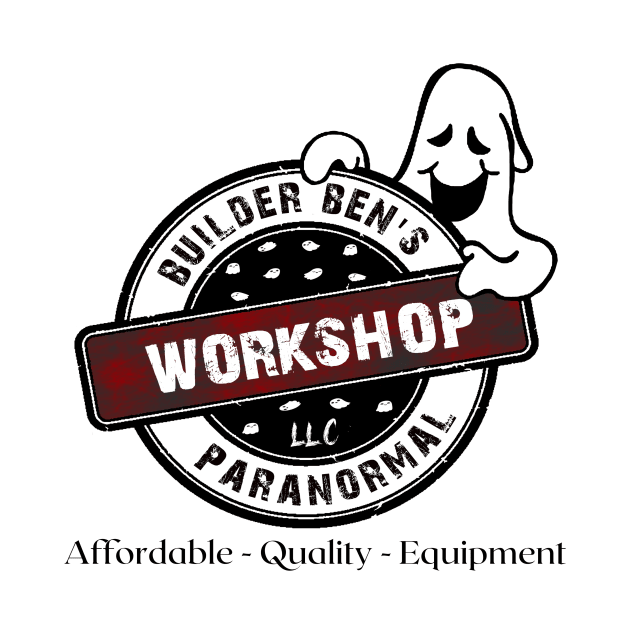 Builder Ben Paranormal Logo light colors (front) by Builder Ben Paranormal Workshop LLC