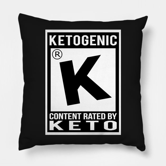 Keto Diet Pillow by reyzo9000
