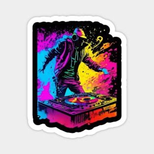 neon dj Magnet