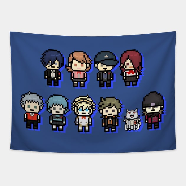 P3 Cast Tapestry by Tatsu_chan