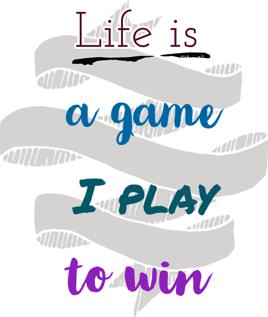 life is a game Kids T-Shirt by vezna art