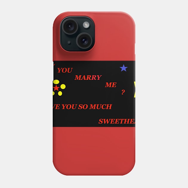 proposal Phone Case by bolaji