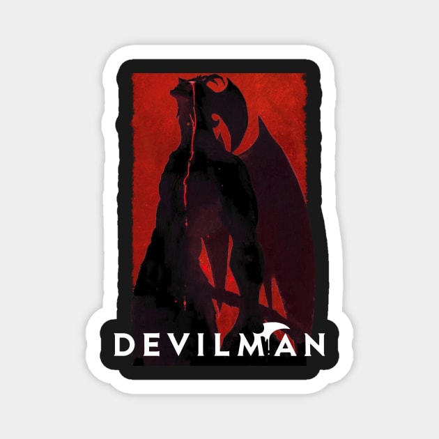 DEVILMAN Magnet by The Metafox Crew Shop