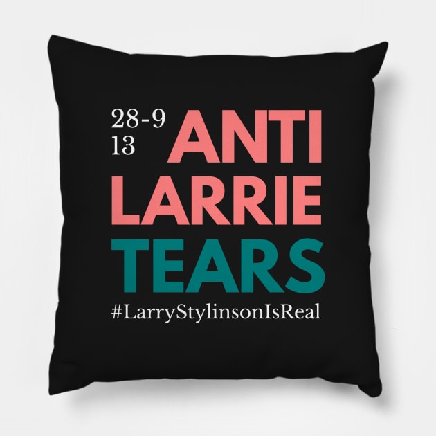 Anti-Larry Tears Pillow by GlitterMess